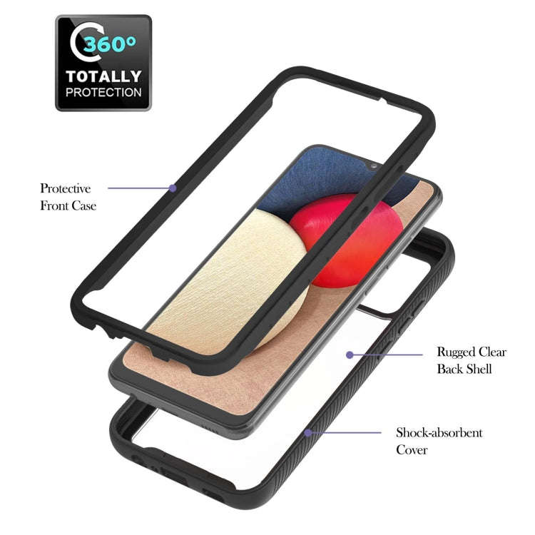 Starry Sky Solid Color Series Shockproof PC + TPU Protective Case with Ring Holder & Magnetic Fun...