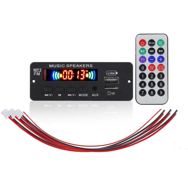 JX-808BT Car 12V Audio MP3 Player Decoder Board FM Radio USB, with Bluetooth / Remote Control / R...