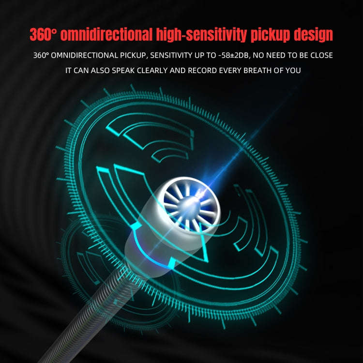 HXSJ F15 USB Anti-interference Matrix Noise Reduction Microphone