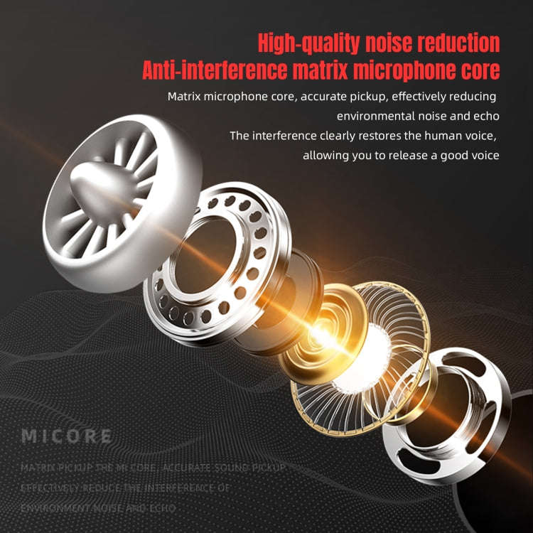 HXSJ F15 USB Anti-interference Matrix Noise Reduction Microphone