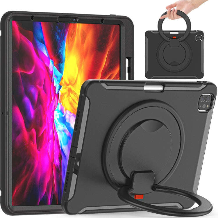 Shockproof TPU + PC Protective Case with 360 Degree Rotation Foldable Handle Grip Holder & Pen Sl...