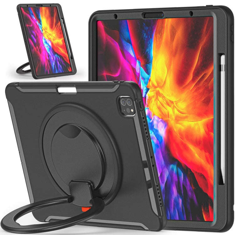 Shockproof TPU + PC Protective Case with 360 Degree Rotation Foldable Handle Grip Holder & Pen Sl...