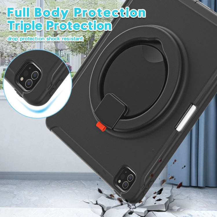 Shockproof TPU + PC Protective Case with 360 Degree Rotation Foldable Handle Grip Holder & Pen Sl...