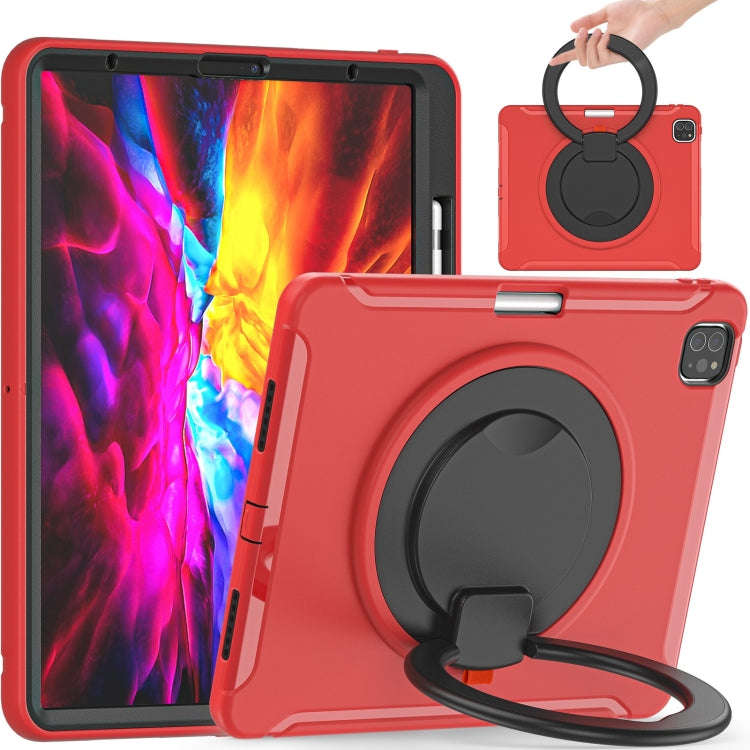 Shockproof TPU + PC Protective Case with 360 Degree Rotation Foldable Handle Grip Holder & Pen Sl...