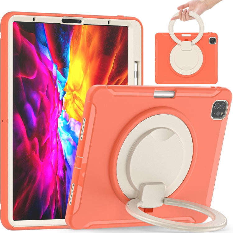 Shockproof TPU + PC Protective Case with 360 Degree Rotation Foldable Handle Grip Holder & Pen Sl...
