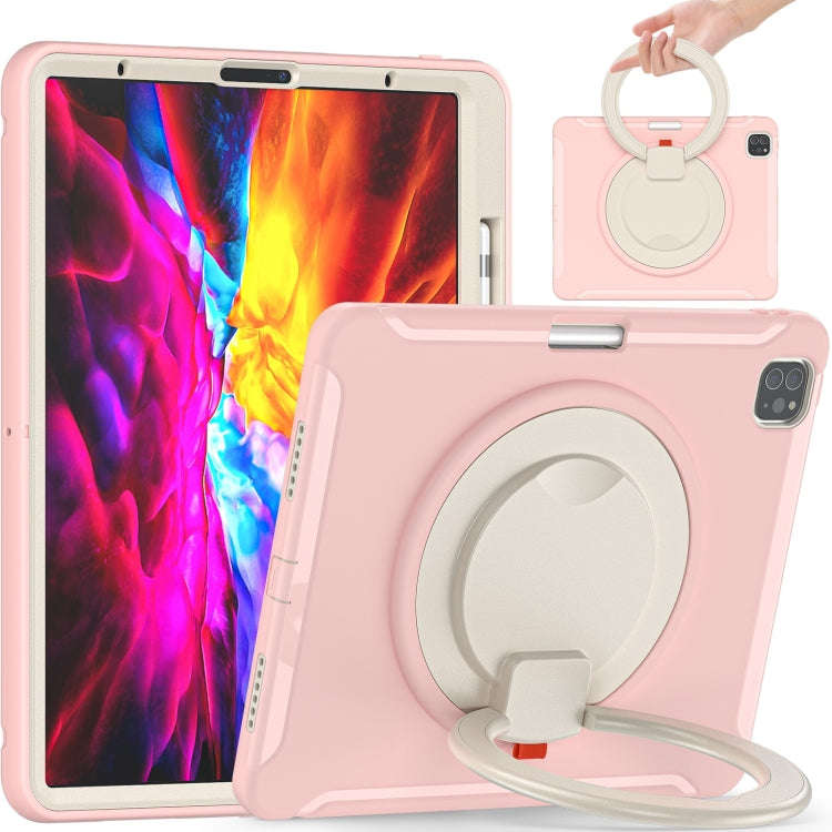 Shockproof TPU + PC Protective Case with 360 Degree Rotation Foldable Handle Grip Holder & Pen Sl...