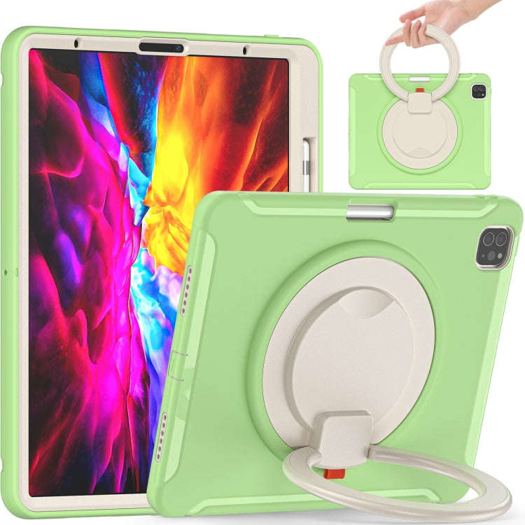 Shockproof TPU + PC Protective Case with 360 Degree Rotation Foldable Handle Grip Holder & Pen Sl...