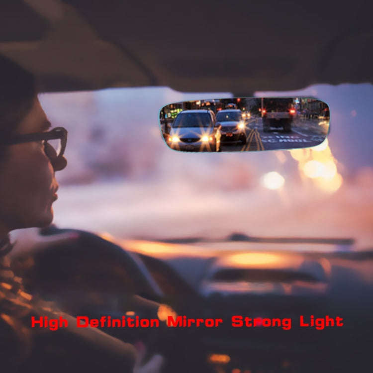 Car Rearview Retrofit Frameless Clear Large Mirror, 3R-337 Curved Mirror 250mm