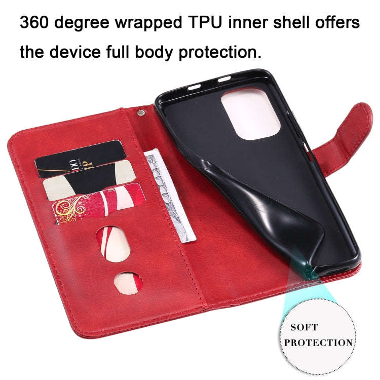 Fashion Calf Texture Zipper Horizontal Flip Leather Case with Holder & Card Slots & Wallet, For X...