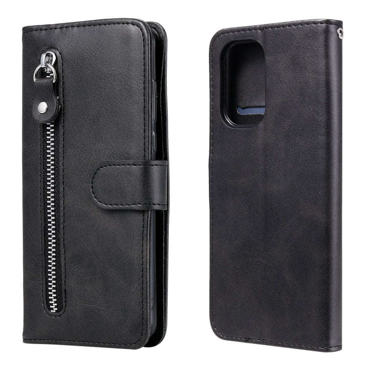 Fashion Calf Texture Zipper Horizontal Flip Leather Case with Holder & Card Slots & Wallet, For X...