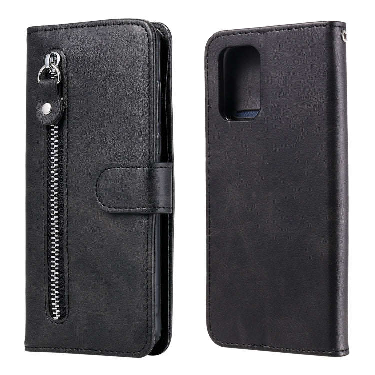 Fashion Calf Texture Zipper Horizontal Flip Leather Case with Holder & Card Slots & Wallet, For X...