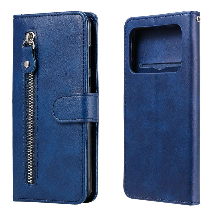 Fashion Calf Texture Zipper Horizontal Flip Leather Case with Holder & Card Slots & Wallet, For X...