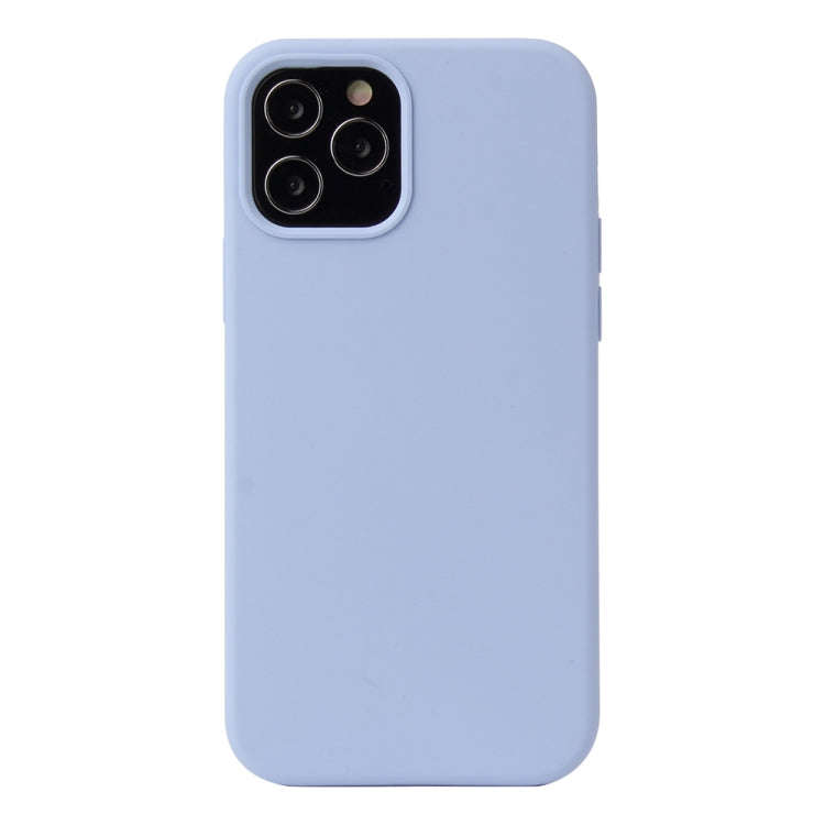 Solid Color Liquid Silicone Shockproof Protective Case, For iPhone 13 mini, For iPhone 13, For iP...
