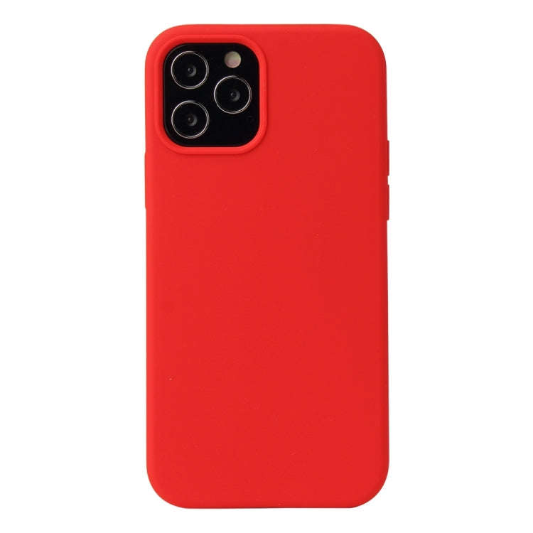 Solid Color Liquid Silicone Shockproof Protective Case, For iPhone 13 mini, For iPhone 13, For iP...