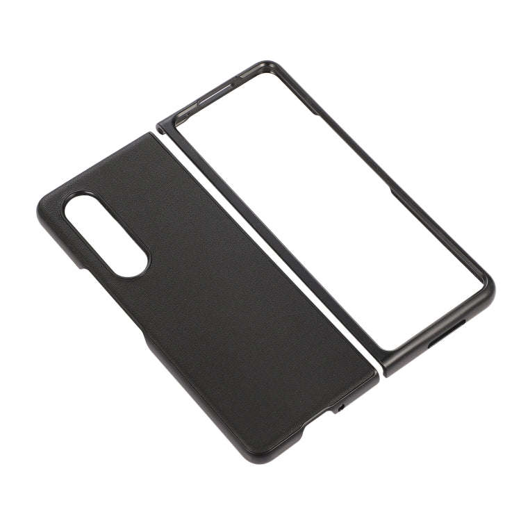 Lambskin Texture Shockproof Protective Leather Case, For Samsung Galaxy Z Fold3 5G