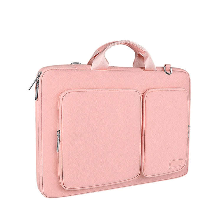 ST11 Polyester Thickened Laptop Bag with Detachable Shoulder Strap, 13.3 inch (with Strap), 14.1-...