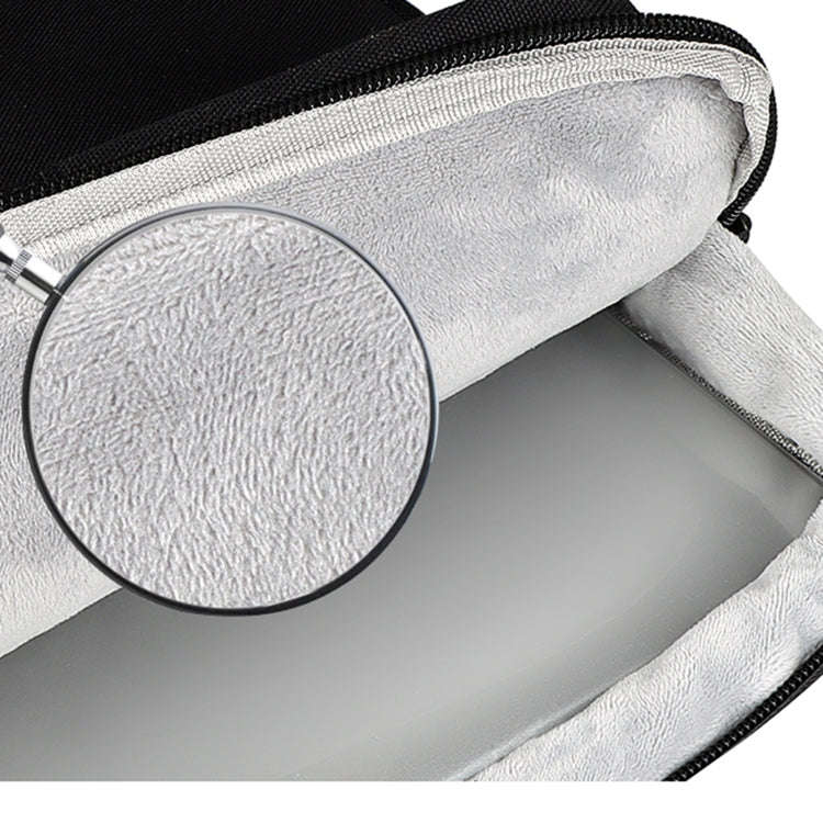 ST11 Polyester Thickened Laptop Bag with Detachable Shoulder Strap, 13.3 inch (with Strap), 14.1-...