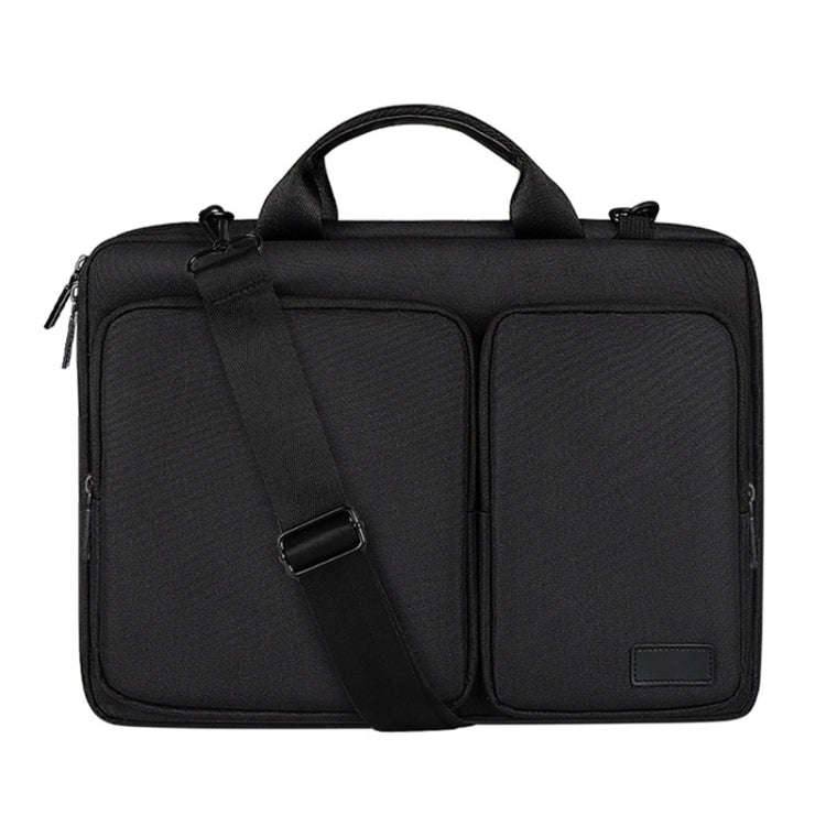 ST11 Polyester Thickened Laptop Bag with Detachable Shoulder Strap, 13.3 inch (with Strap), 14.1-...