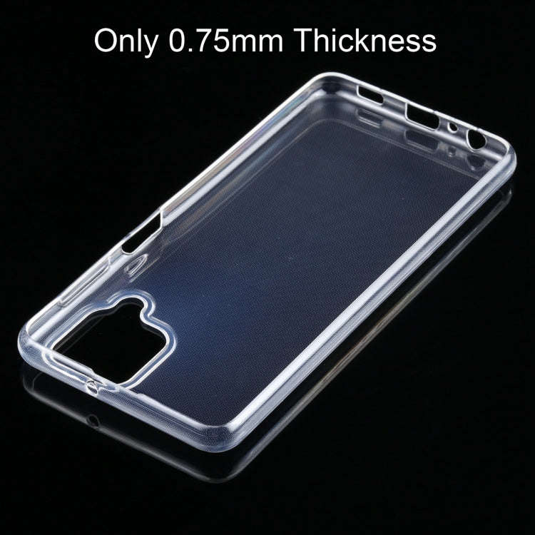 0.75mm Ultra-thin Transparent TPU Soft Protective Case, For Samsung Galaxy M32