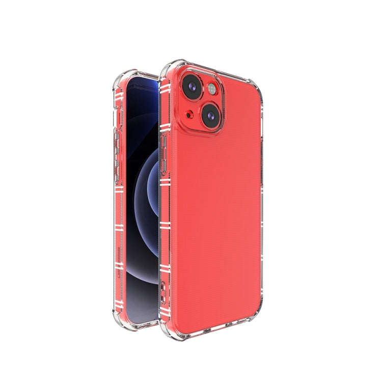 Straight Side Dual Bone Anti-fall TPU Transparent Protective Case, For iPhone 13 mini, For iPhone...