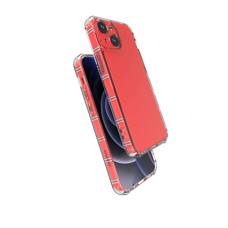 Straight Side Dual Bone Anti-fall TPU Transparent Protective Case, For iPhone 13 mini, For iPhone...