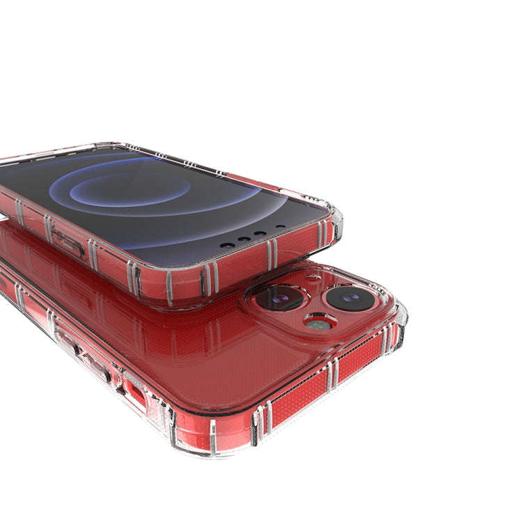 Straight Side Dual Bone Anti-fall TPU Transparent Protective Case, For iPhone 13 mini, For iPhone...