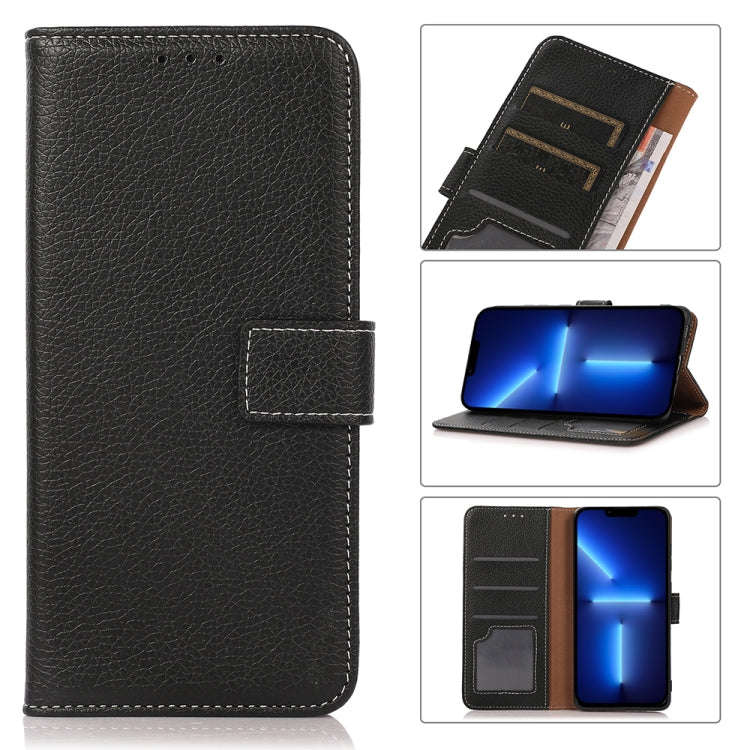 Litchi Texture PU + TPU Horizontal Flip Leather Case with Holder & Card Slots & Wallet, For iPhon...