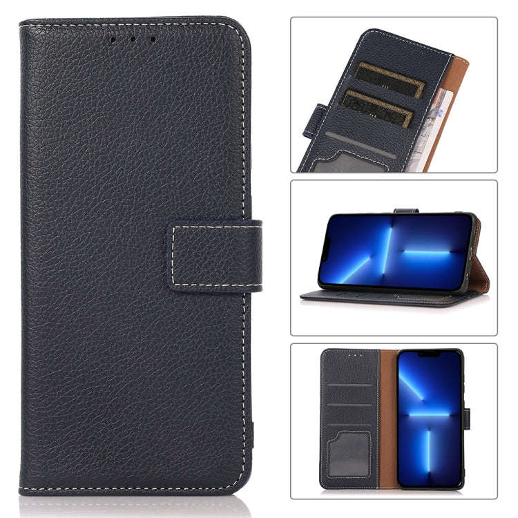 Litchi Texture PU + TPU Horizontal Flip Leather Case with Holder & Card Slots & Wallet, For iPhon...