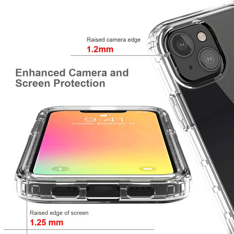Shockproof High Transparency Two-color Gradual Change PC+TPU Candy Colors Protective Case, For iP...