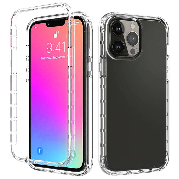 Shockproof High Transparency Two-color Gradual Change PC+TPU Candy Colors Protective Case, For iP...