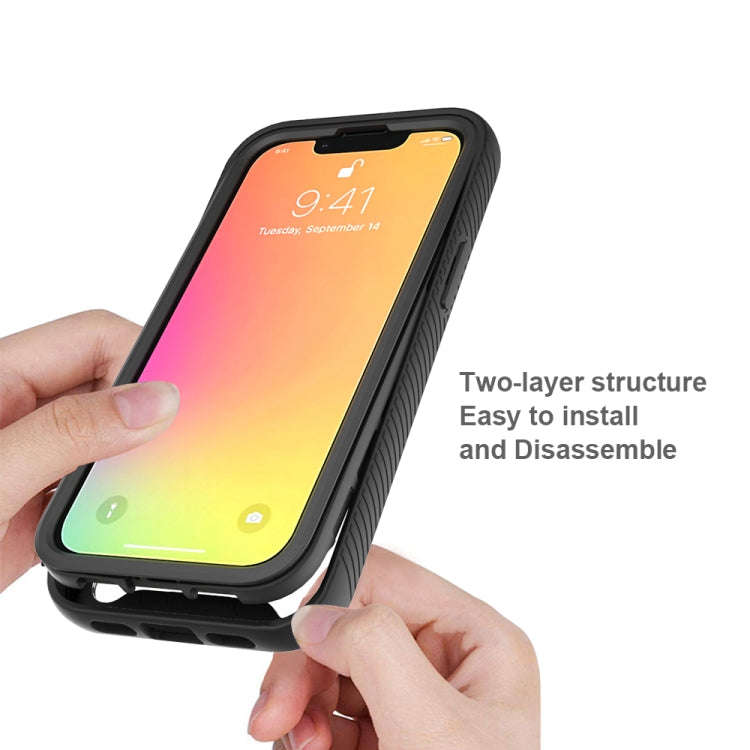 Starry Sky Solid Color Series Shockproof PC + TPU Protective Case, For iPhone 13 mini, For iPhone...
