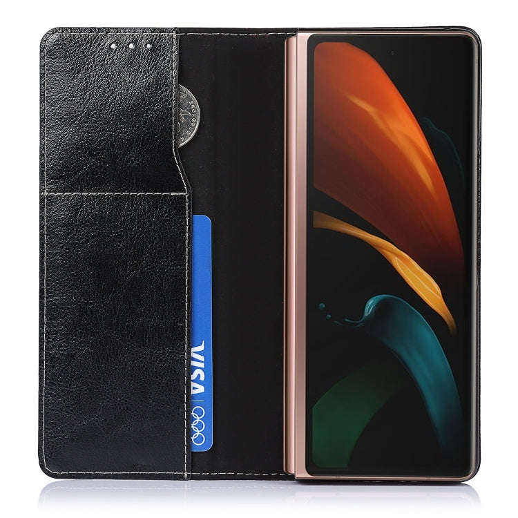 2 In 1 Crazy Horse Texture Split Horizontal Flip Leather Case with Holder & Card Slot, For Samsun...