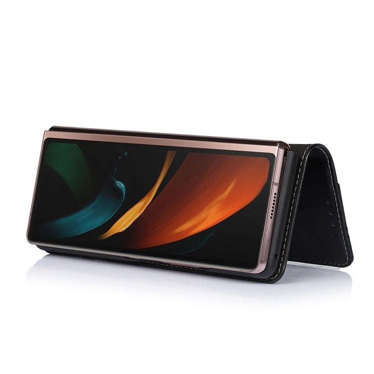 2 In 1 Crazy Horse Texture Split Horizontal Flip Leather Case with Holder & Card Slot, For Samsun...