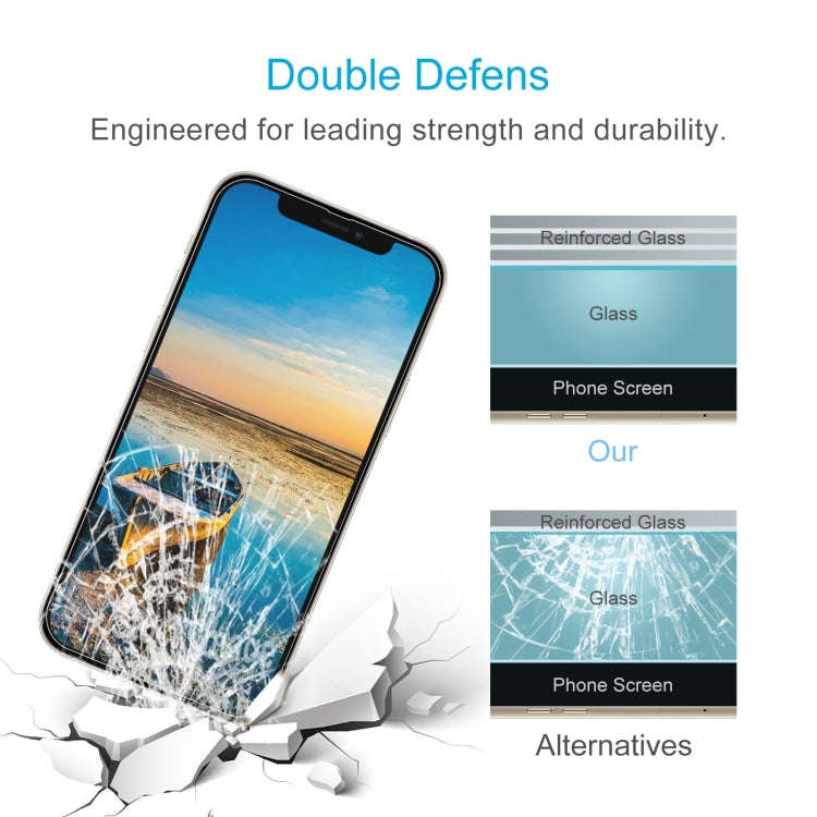 For iPhone 17e / 16e / 13 / 13 Pro 0.26mm 9H 2.5D Tempered Glass Film, For iPhone 13 mini (1 PC),...