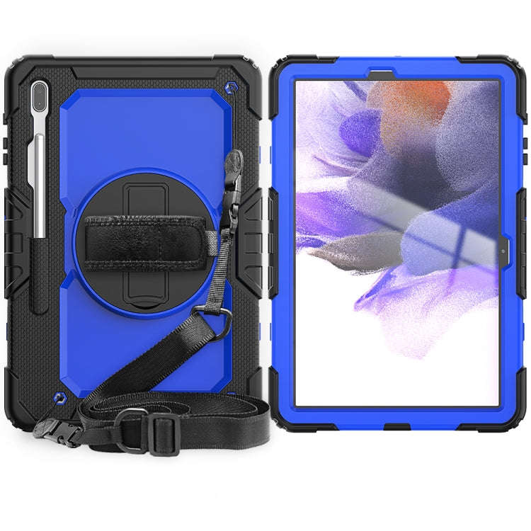 Shockproof Colorful Silicone + PC Protective Case with Holder & Shoulder Strap & Hand Strap & Pen...
