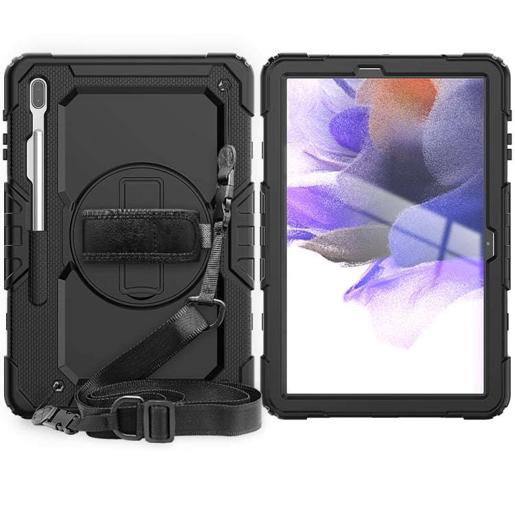 Shockproof Colorful Silicone + PC Protective Case with Holder & Shoulder Strap & Hand Strap & Pen...