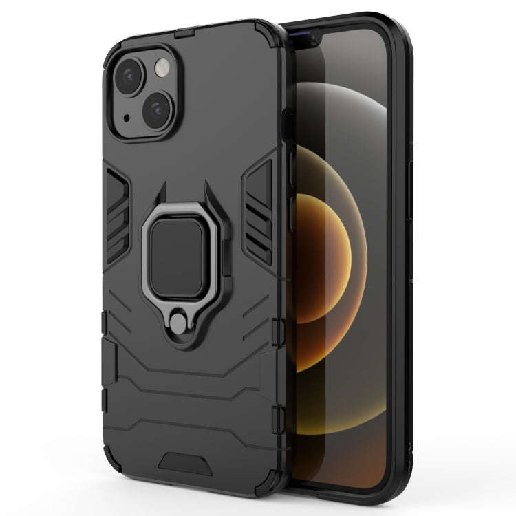 Shockproof PC + TPU Protective Case with Magnetic Ring Holder, For iPhone 13, For iPhone 13 Pro, ...