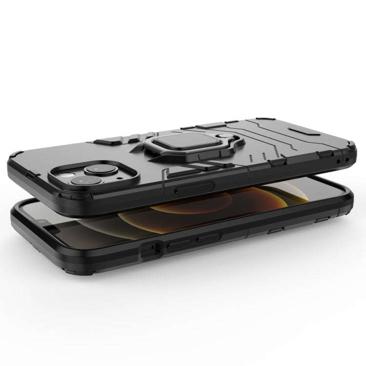 Shockproof PC + TPU Protective Case with Magnetic Ring Holder, For iPhone 13, For iPhone 13 Pro, ...