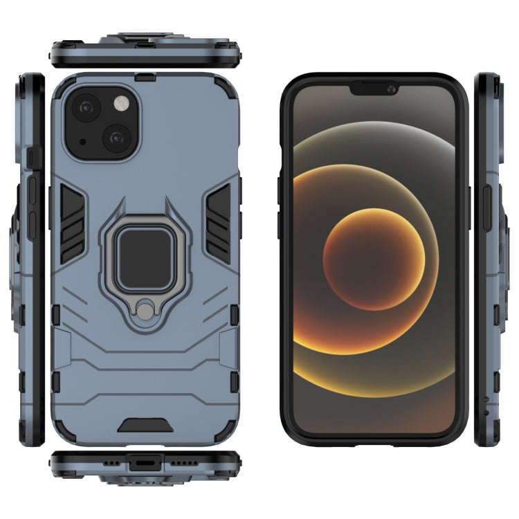 Shockproof PC + TPU Protective Case with Magnetic Ring Holder, For iPhone 13, For iPhone 13 Pro, ...