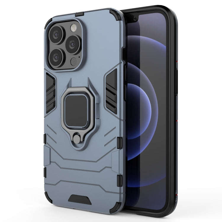 Shockproof PC + TPU Protective Case with Magnetic Ring Holder, For iPhone 13, For iPhone 13 Pro, ...