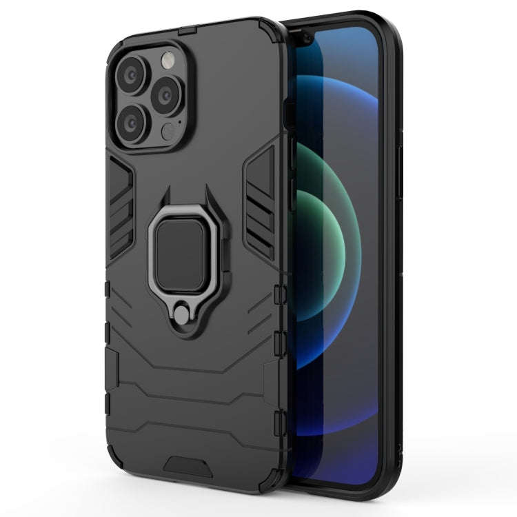 Shockproof PC + TPU Protective Case with Magnetic Ring Holder, For iPhone 13, For iPhone 13 Pro, ...