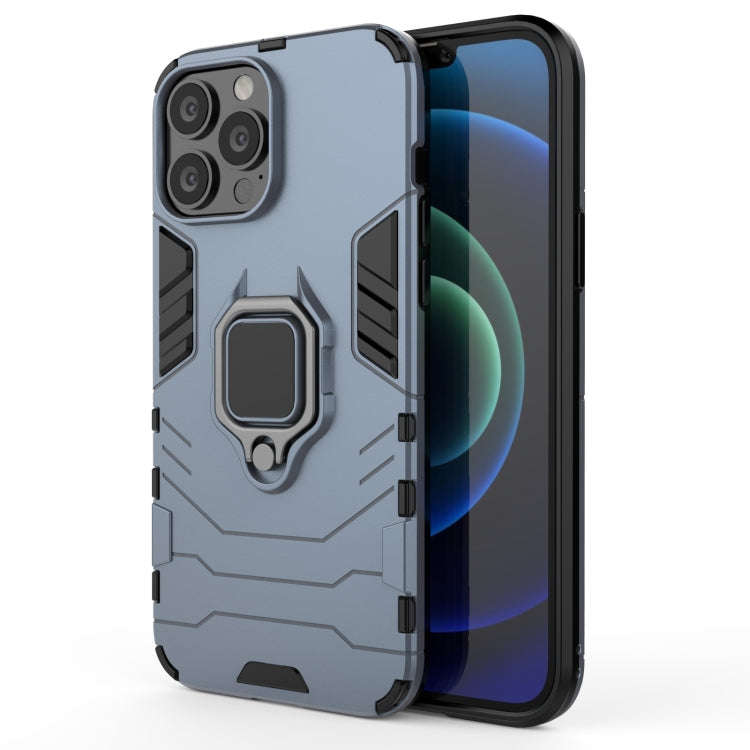 Shockproof PC + TPU Protective Case with Magnetic Ring Holder, For iPhone 13, For iPhone 13 Pro, ...
