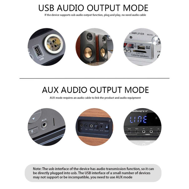 KN318 USB Bluetooth 5.1 Adapter Audio Receiver, KN318