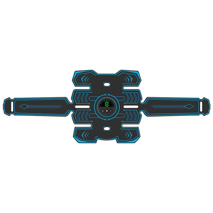 Q88Q USB Charging Abdominal Muscle Sticker Abdominal Muscle Trainer with LED Digital Display, Sin...