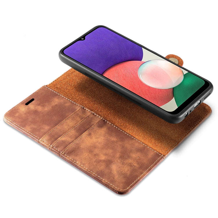 DG.MING Crazy Horse Texture Flip Detachable Magnetic Leather Case with Holder & Card Slots & Wall...