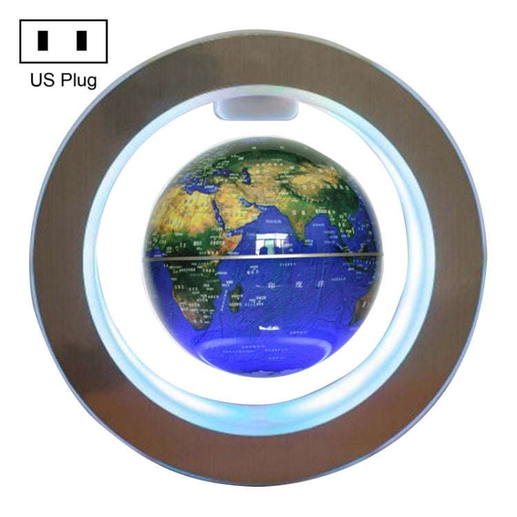 Living Room Desktop Decorations Magnetic Levitation Globe with LED Light, AU Plug, US Plug, EU Pl...