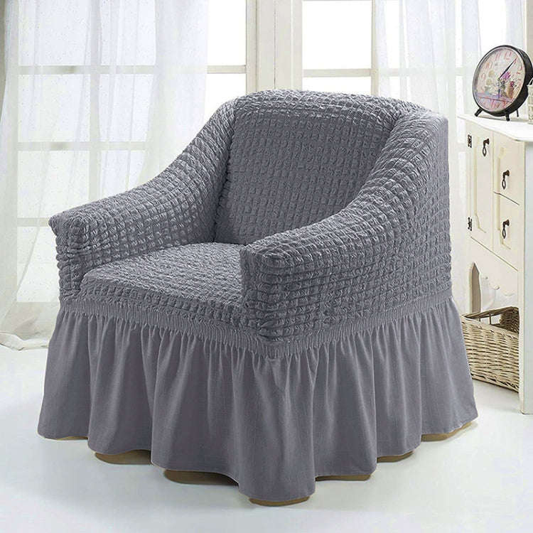 Four Seasons Universal Elastic Full Coverage Skirt Style Sofa Cover, Size: Single S 90-140cm