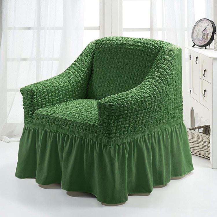 Four Seasons Universal Elastic Full Coverage Skirt Style Sofa Cover, Size: Single S 90-140cm