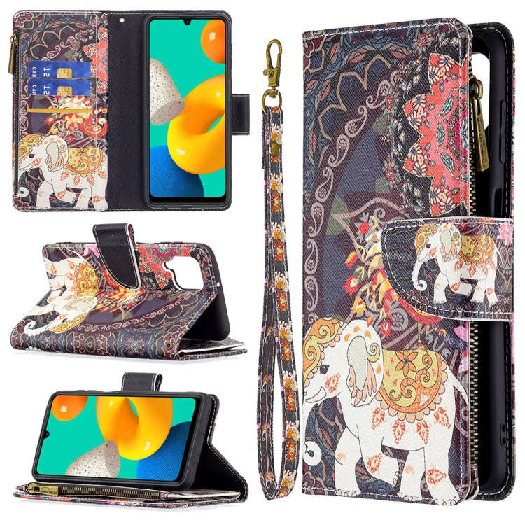 Colored Drawing Pattern Zipper Horizontal Flip Leather Case with Holder & Card Slots & Wallet, Fo...