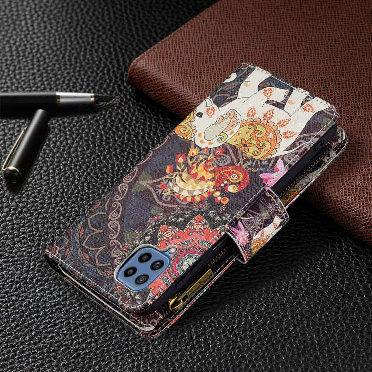 Colored Drawing Pattern Zipper Horizontal Flip Leather Case with Holder & Card Slots & Wallet, Fo...